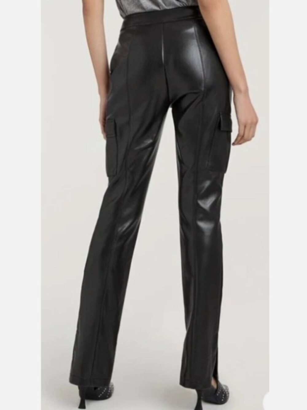 FREE SHIPPING! Cinq à Sept Vegan Leather Norah Pants 6
